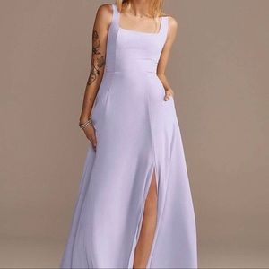 David’s Bridal Bridesmaid Dress - Iris